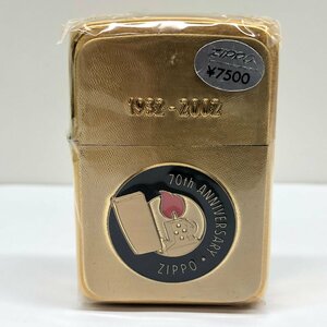 【未使用、未開封】70周年記念　70th ANNIVERSARY　ZIPPO　ジッポ　喫煙具 　コレクション　本体のみ　1932-2002