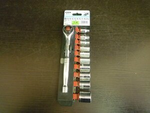 TSA-01160-03 SK11 ソケット10pcs＋ラチェットハンドル YS-310R