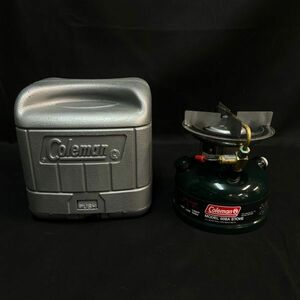 GDc273D06 動作品 Coleman コールマン MODEL 508A STOVE ストーブ 508F454J ガスコンロ シングルバーナー 緑 グリーン 1995年4月製造