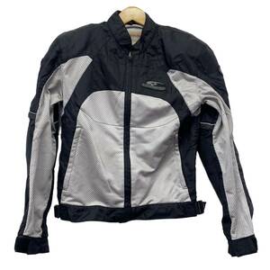 【即決】 KOMINE コミネ メッシュライディングジャケット クールマックス 黒・グレー系 ブラック系 Mサイズ　5833-80