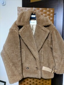 Max Mara　テディベアバイカーコート