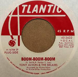 Tony Alvon & The Belairs 「Boom-Boom-Boom / Sexy Coffee Pot」 funk45 soul45 deep funk 7インチ