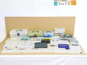 メイホー、プラノ 他 タックルボックス タックルケース ツールケース 小物ケース 工具箱 など 計35点