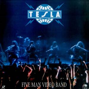 B00170100/LD/テスラ (TESLA)「Five Man Video Band (1991年・MVLG-1・ハードロック・アコースティック)」