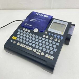 135☆【動作品】KING JIM キングジム TEPRA PRO テプラ プロ SR520 テープ4〜24mm対応 電源コード付き ラベリング ☆