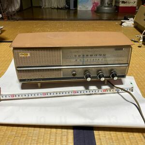 真空管ラジオ National ナショナル 2バンドルームラジオ　BX-300型