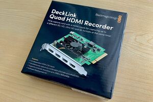 Blackmagic Design DeckLink Quad HDMI Recorder 中古
