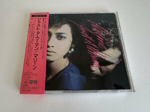 【美品】CD/ マリーン / ジャスト・ア・ウーマン / MARLENE / 箱帯 国内盤 国内初期 32DH513 40416