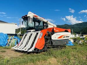 Kubota クボタ コンバイン 6条刈り ER698 アワー 710時間 4PC 結束機 グレンタンク オーガー操作リモコン キャビン エアコン バックカメラ