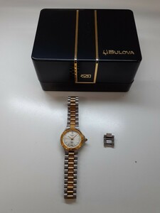 ヤ④ BULOVA ブローバ 腕時計 クォーツ