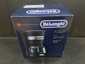 瑞(M230917f-1) DeLonghi デロンギ ドリップコーヒー メーカー ICM14011J コーヒーメーカー ドリップ 簡単 給水 アロマ機構 省エネ