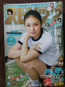 週刊ビッグコミックスピリッツ 2011年No.29 武井咲 ピンナップ付き