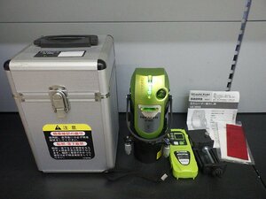 未校正 日立 レーザー墨出し器 UG25SG 緑 グリーン 測定器 通電・レーザー・受光確認 工具 中古品 現状 HITACHI 231113