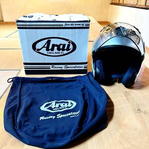 アライ SZ Ram3 シルバー Arai M2000 乗車用安全帽 T8133-2000 アライヘルメット ヘルメット バイク ジェットヘルメット 