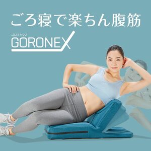 ゴロネックス 新品未開封 ショップジャパン GORONEX ごろ寝で楽ちん腹筋 ダイエット エクササイズ11種類 座椅子 FN006439/81438在★12