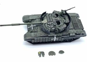 ★人気車★ARTISAN 金属砲身 ウクライナ T-72AV 主力戦車 T72 完成モデル 装飾品 0619⑰