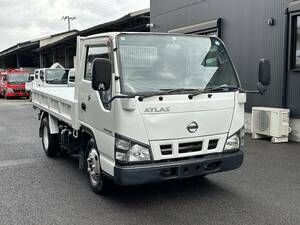 動画有！売り切り！H19年 日産 アトラス ATLAS 2t ダンプ 低床 4.7L ディーゼル スムーサー エンジン好調！検）エルフ 佐賀福岡