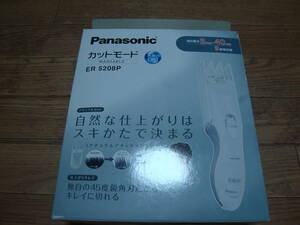 ★ Panasonic ER 5208P ホワイト カットモード バリカン 水洗いOK! ヘアカッター メンズシェーバー パナソニック ★