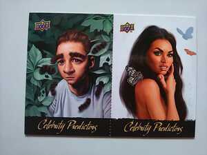 2010 Upper Deck Celebrity Predictors CP-5/6 Megan Fox / Shia LeBeouf