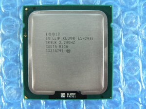 1BVX// Intel Xeon E5-2407 2.20GHz SR0LR Quad(4)-Core Sandy Bridge-EN M1 Socket1356(LGA) // NEC Express5800/R120d-2E 取外 // 在庫5