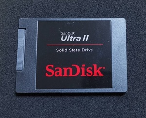 ((使用時間990時・1枚限定！)) SanDisk Ultra II SSD 7mm 2.5inch 960GB SDSSDHII-960G SATA