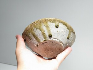 【橋】常滑山茶碗 鎌倉時代 釉垂れ絶景 六古窯