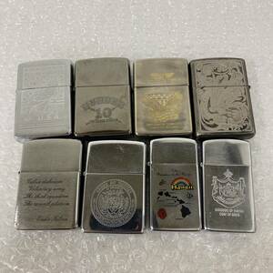 P052(425)-406【名古屋】ライター Zippo ジッポ BRADFORD 8点まとめ 約0.4㎏ L Z / B 09 / A 14 / J 10 / I IX / F Ⅹ / K Ⅱ 他