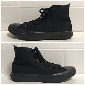 converse コンバース ALLSTAR オールスター HI ハイカット 黒 ブラック オールブラック 24.5