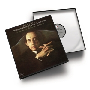 未開封　5枚組　グレン・グールド　ベートーヴェン: ピアノ協奏曲全集　バーンスタイン　完全生産限定盤　希少品　美品　EU盤　Gould