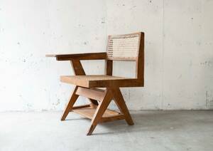 ピエールジャンヌレ　オリジナル ライティングチェア　 HINDIレター　pierre jeanneret