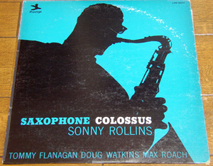 Sonny Rollins - Saxophone Colossus - LP レコード/ St. Thomas,Strode Rode,Moritat,Blue Seven,国内盤, Prestige - LPR-8850,Japan,1979