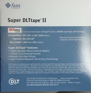 ●超レア! 未開封新品! Sun(Oracle)純正品 SuperDLT tapeⅡ 300GB 5個セット