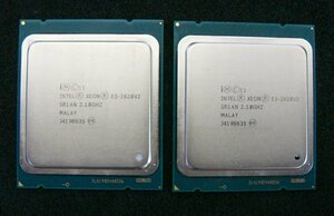vf11 Xeon E5-2620 v2 2.10GHz SR1AN LGA2011 2個セット