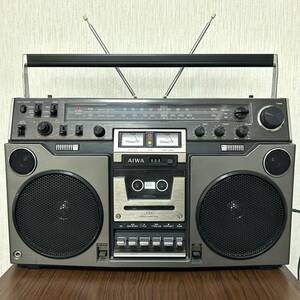 ■AIWA TPR-820 ラジカセ カセットテープ レコーダー■アイワ 名機 FM/AM ラジオOK カセット× 現状品■