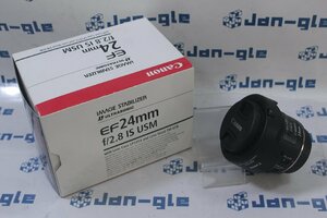 関西 Canon EF 24mm F2.8 IS USM 格安スタート！■J490083 O