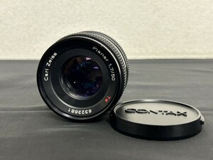 A3　Carl Zeiss　カールツァイス　Planar 1.7/50　T　カメラレンズ　コンタックス　CONTAX　マニュアルフォーカス　一眼レフ用　現状品