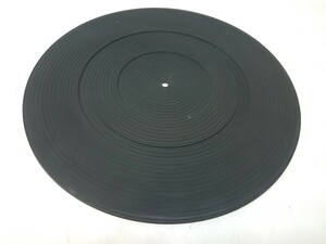 管理1054 Lo-D ローディ 日立 レコードプレーヤー ターンテーブル HT-352から取り外し部品 ゴムマット D-4 現状品