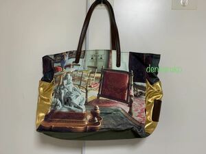 美品☆Vivienne Westwood＊salon サロン柄　トートバッグ ヴィヴィアン　ウエストウッド