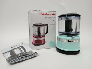 KitchenAid キッチンエイド 3.5カップ ミニフードプロセッサー アイスブルー 9KFC3516 R2401-101