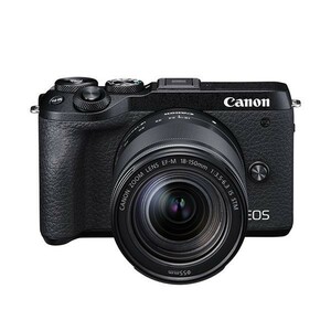 中古 １年保証 美品 Canon EOS M6 Mark II 18-150mm IS STM レンズキット ブラック