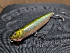 ★Megabass★New DOG-X SPEED SLIDE メガバス ニュー ドッグX スピードスライド WAGIN OIKAWA 中古品 Length 87.0mm Weight 3/8oz ペンシル