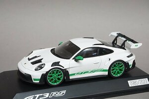 Spark スパーク 1/43 Porsche ポルシェ 911 (992) GT3 RS 2022 ホワイト / グリーン ディーラー特注 WAP0201530P03