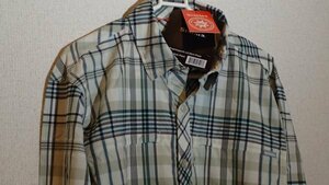 SIMMS　バグストッパーシャツ　US-M　色Pearl Madras Plaid　（日本Ｌサイズ）