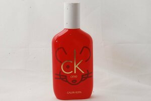 【蓋無し】CK one Calvin Klein カルバンクライン シーケーワン オードトワレ 100ml コレクターズエディション 香水 テスター