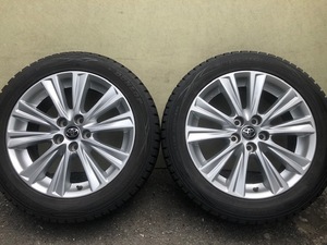 ALPHARD 30アルファード純正アルミ+45 235/50R18バリ山スタッドレスダンロップWM01 VELLFIREヴェルファイアエスティマC-HRマジェスタカムリ