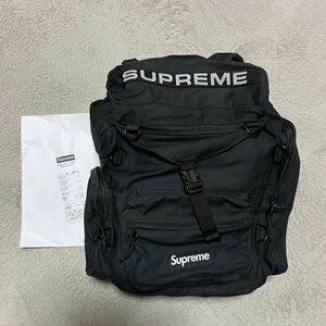 23ss Supreme Field Backpack バックパック　黒　ブラック　Box Logo 