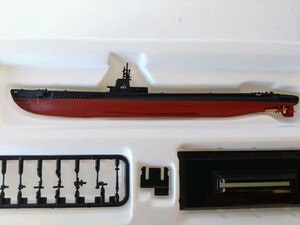 タカラ 世界の艦船 Series03 1/700アメリカ海軍潜水艦ガトー級ハーダー　開封済　未組立　