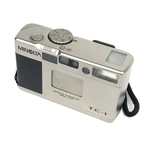MINOLTA TC-1 G-ROKKOR 28mm 1:3.5 コンパクトフィルムカメラ QR061-146