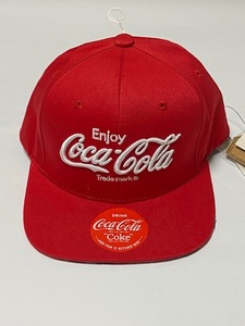 Coca-Cola コカ・コーラ CAP キャップ 帽子 レッド 展示未使用品