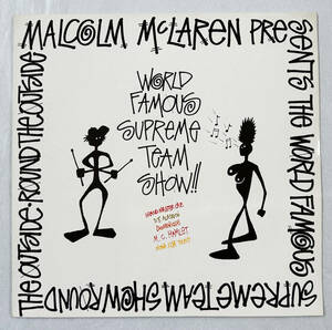 ■1990年 オリジナル Europe盤 Malcolm McLaren / The World’s Famous Supreme Team - Round The Outside! Round The Outside! 12”LP